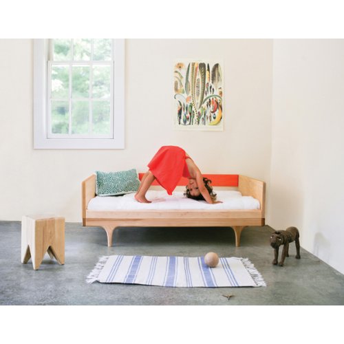 Lit junior Caravan Divan avec barrière - Anis